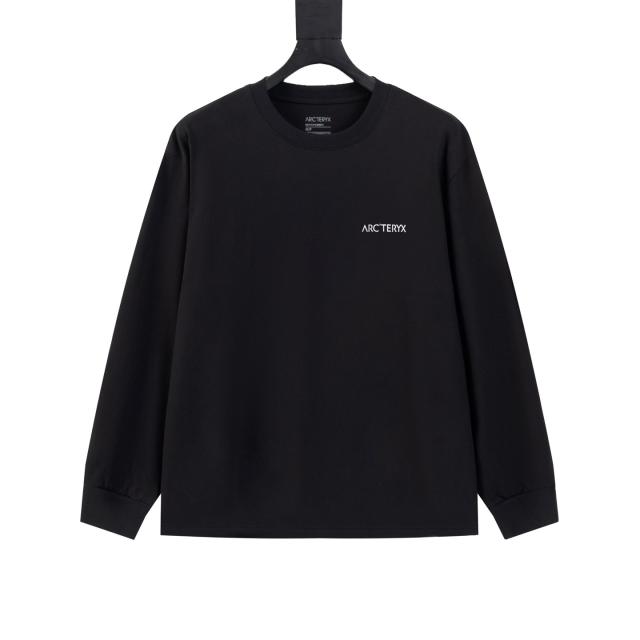 ARC Men Oversized Black Long Sleeve T Shirt