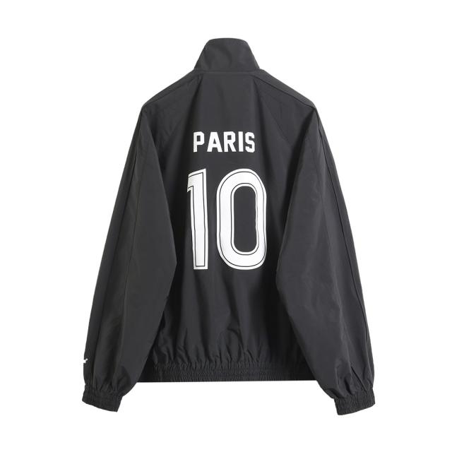 BLCG Stand Collar Zip Up Windbreaker Manchester Graphic Tracksuit Jacket & Pants