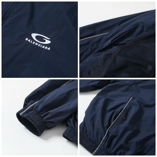BLCG Navy Reflective Piping Line Lightweight Pants Tracksuit Jacket & Pants