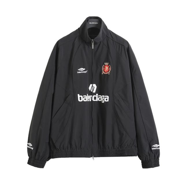 BLCG Stand Collar Zip Up Windbreaker Manchester Graphic Tracksuit Jacket & Pants