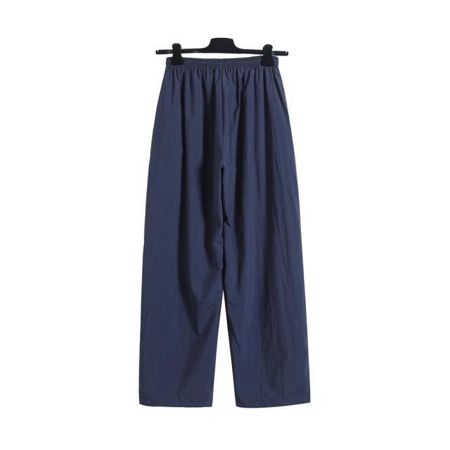 BLCG Navy Reflective Piping Line Lightweight Pants Tracksuit Jacket & Pants