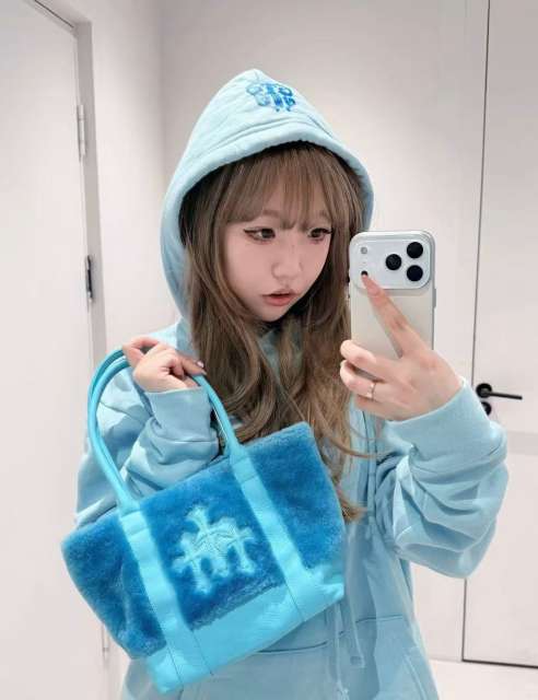 1:1 Top Quality CH Miami Light Blue Hoodie