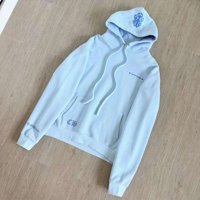 1:1 Top Quality CH Miami Light Blue Hoodie