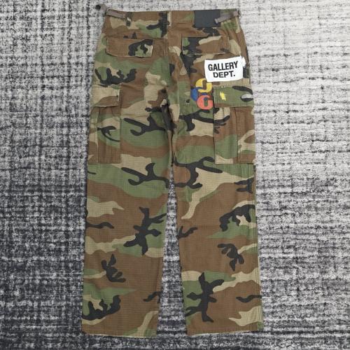 1:1 Quality Gallery Dept Camo Cargo Graffiti Pants
