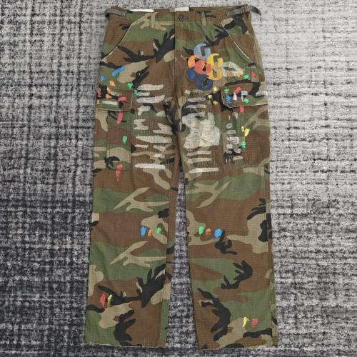 1:1 Quality Gallery Dept Camo Cargo Graffiti Pants
