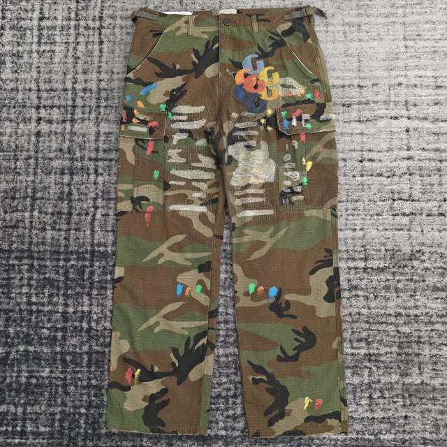 1:1 Quality Gallery Dept Camo Cargo Graffiti Pants