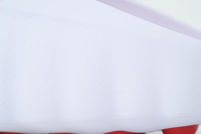 Mind 001 White Closed Toe Beach Slippers