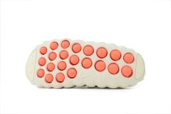 Mind 001 Beige Closed Toe Beach Slippers