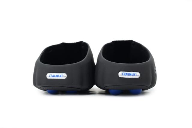 Mind 001 Black Blue Closed Toe Beach Slippers
