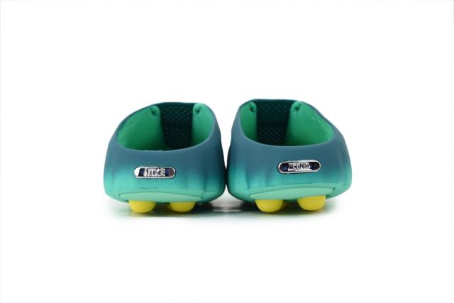 Mind 001 Blue Closed Toe Beach Slippers
