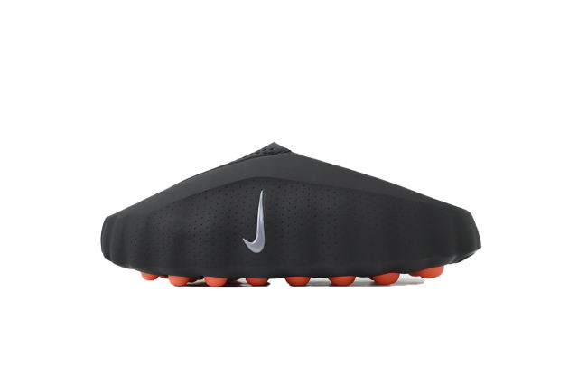Mind 001 Black Closed Toe Beach Slippers