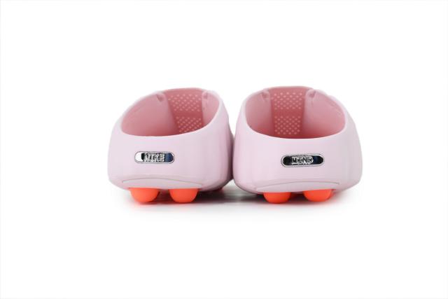Mind 001 Pink Blue Closed Toe Beach Slippers