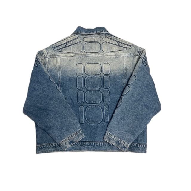 SATOSHI NAKAMOTO Vintage Washed SATOSHI NAKAMOTO Denim Jacket