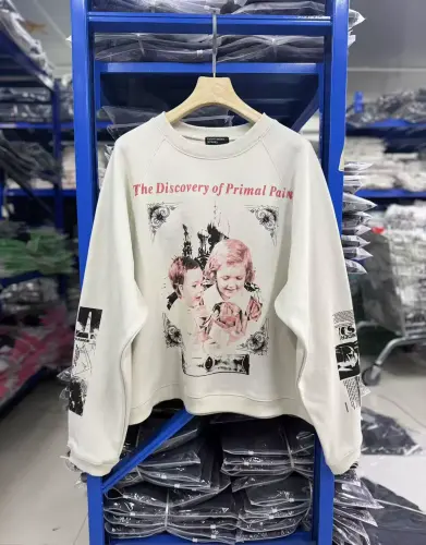 ERD Portrait Graphic Crewneck Sweatshirt