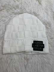 [Special Offer] L Checkered Wool Knit Hat Beanie