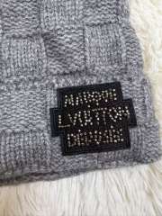 [Special Offer] L Checkered Wool Knit Hat Beanie