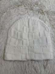 [Special Offer] L Checkered Wool Knit Hat Beanie