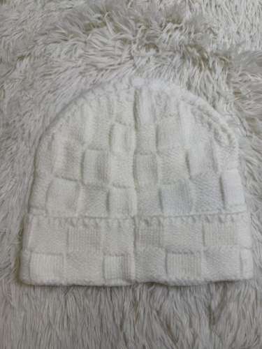 [Special Offer] L Checkered Wool Knit Hat Beanie