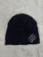 [Special Offer] L Checkered Wool Knit Hat Beanie