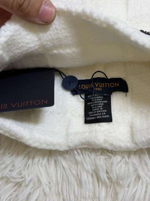 [Special Offer] L Checkered Wool Knit Hat Beanie