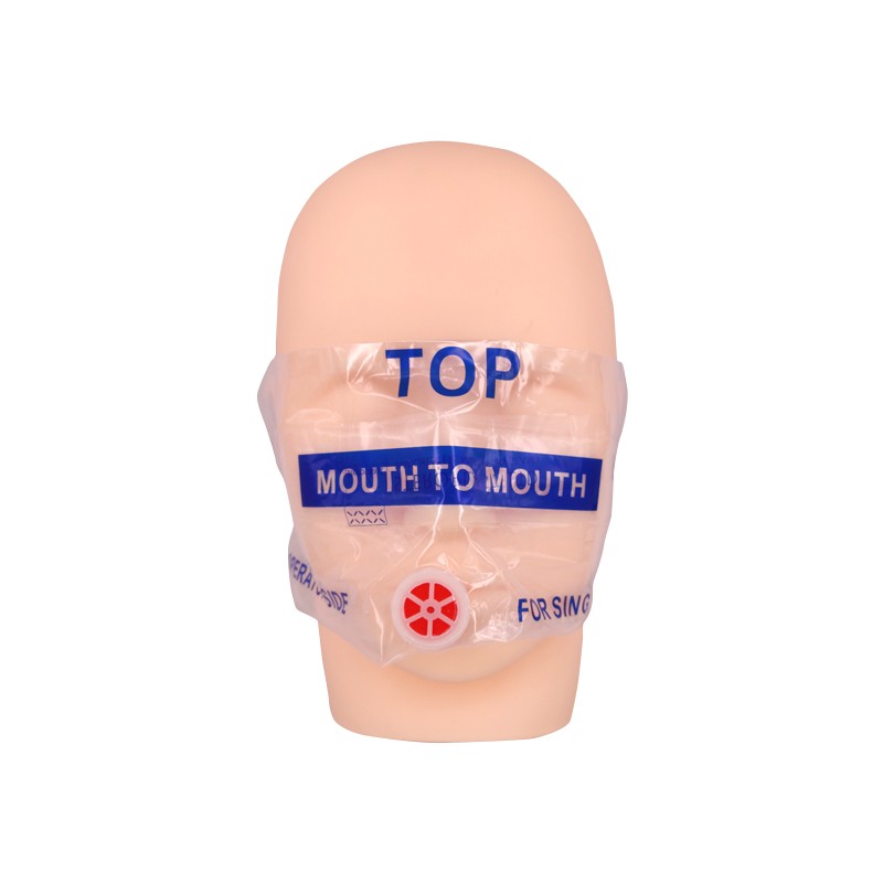 Disposable CPR Mouth Shield & Keychain Kit