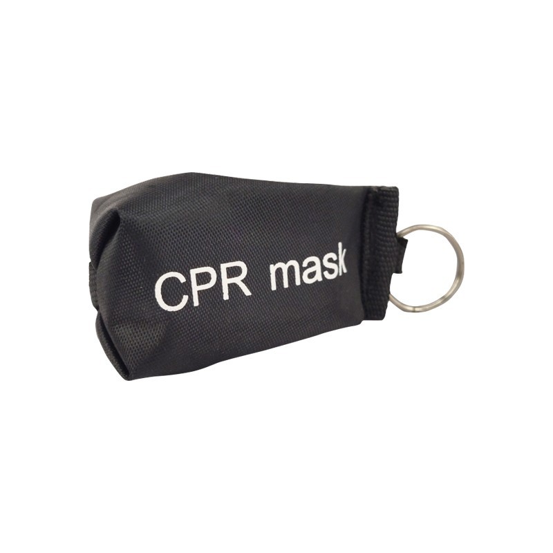 Disposable CPR Face Shield with a Nylon Bag