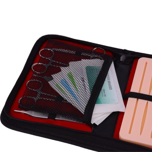 5x7” Durable Suture Pad to be Used by Students Reusable Silicon Suture Pad for Suture Training Suture Practice Kit Suture Kit for Training and Practice 