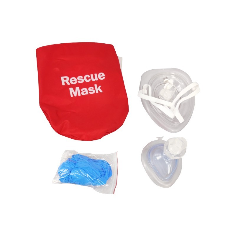 Adult/Child CPR Pocket Resuscitator, Medical CPR Rescue Mask