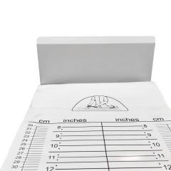 Baby Infantometer Height Ruler Measuring Mat Washable, Foldable Two Scale