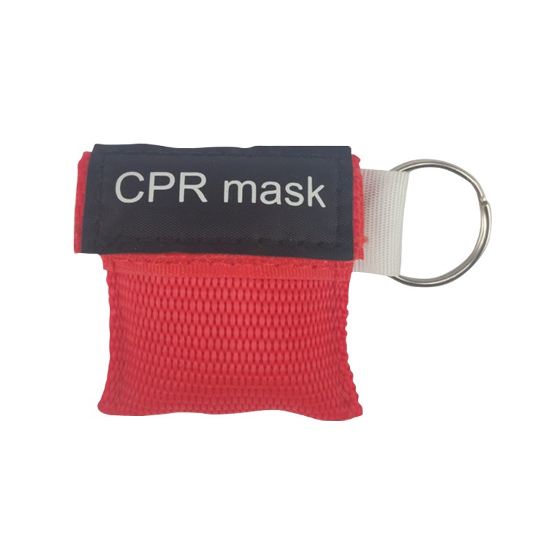 Disposable CPR Mouth Shield & Keychain Kit