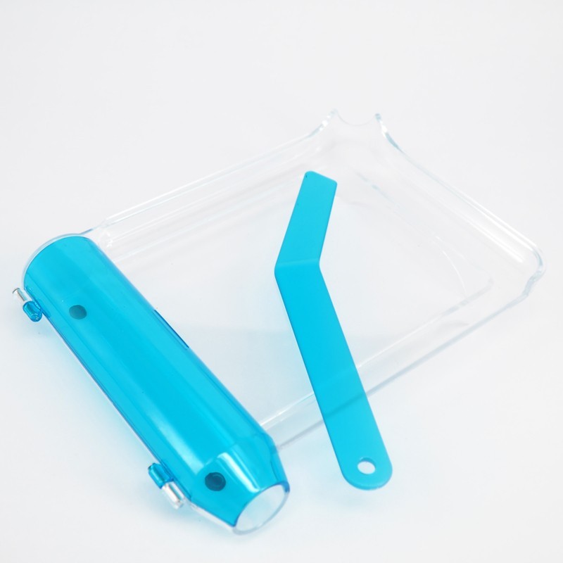 Transparent Counting Tray w/ L Spatula for Pharmacy