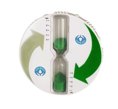 Hourglass Sand Timer 5 Minutes - Green Sand, Mini