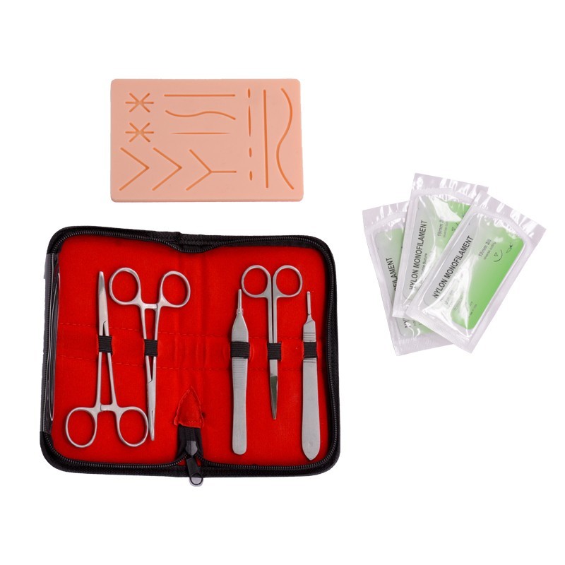 Small Suture Kit - Mini New Suture Silicone Pad