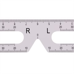 Optical PD Ruler - Soft, Bendable Plastic Ruler