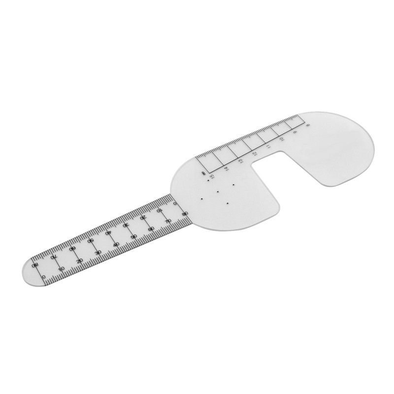 Transparent Multifunctional PD Ruler