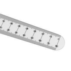 Transparent Multifunctional PD Ruler