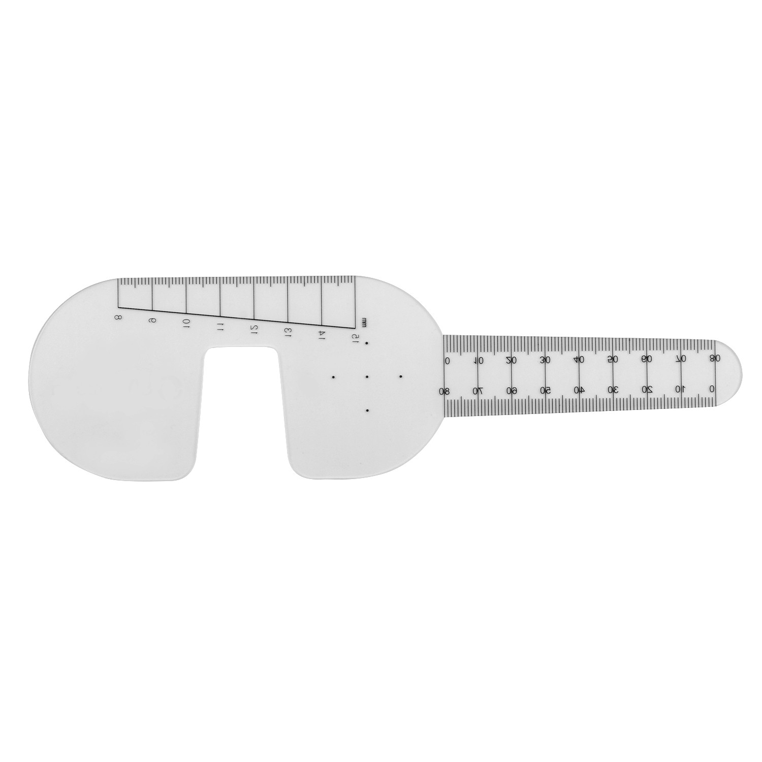 Transparent Multifunctional PD Ruler