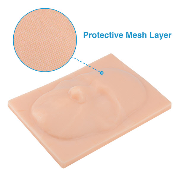 protective mesh for suture face pad durability