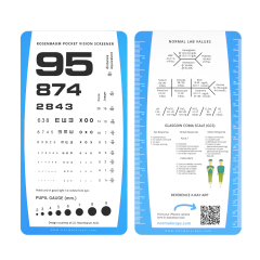 Rosenbaum Pocket Vision Screener - 14 Inches Visual Acuity Test