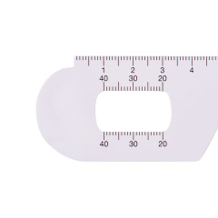 Personalised Plastic PD Ruler