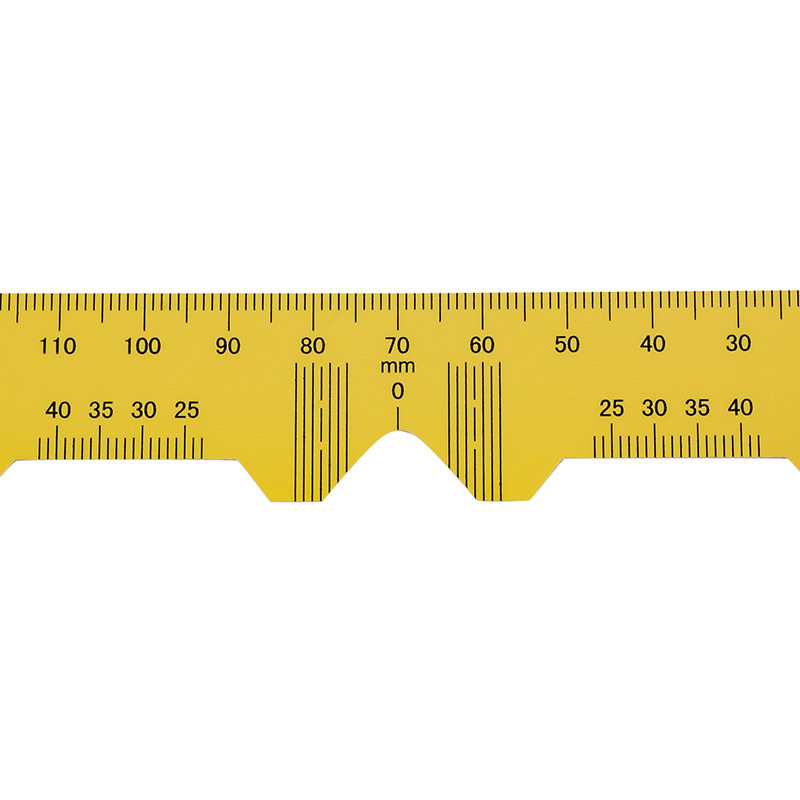 PD Ruler for Glasses, MM Ruler to Measure PD Custom with Company Logo