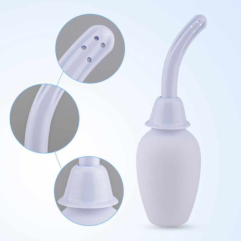 Vaginal Douche Bulb Syringe with Whirl Spray