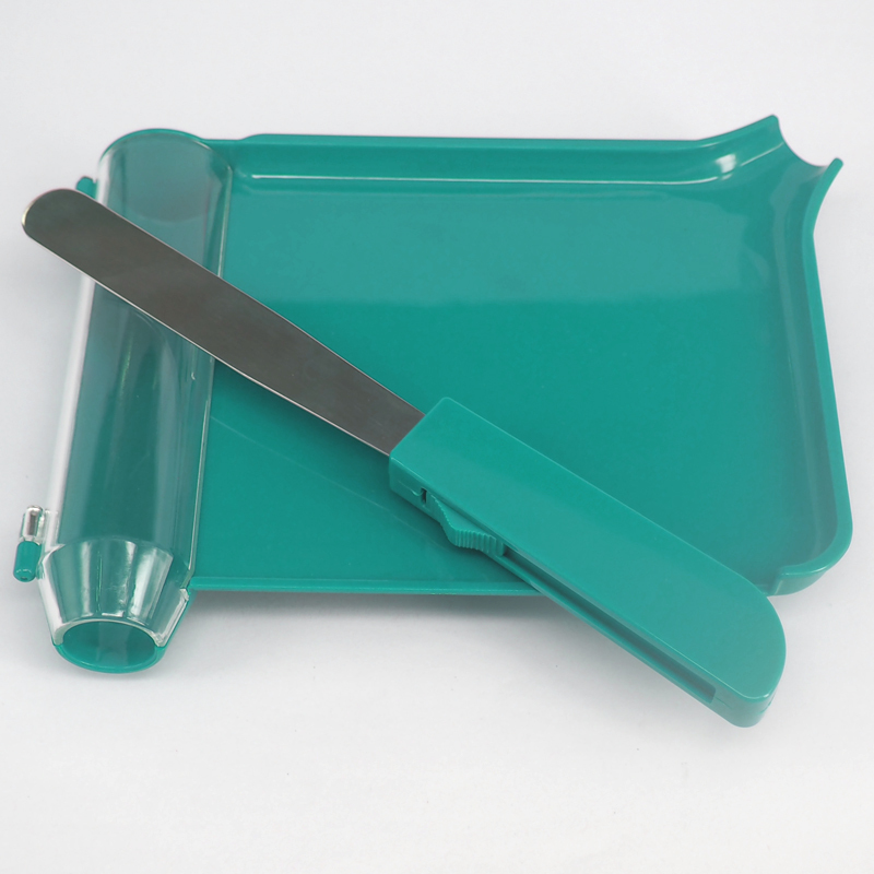 Pharmacy Counting Tray and Spatula w/ Hook