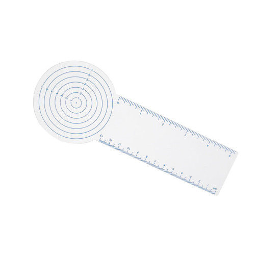 2 in 1 Wound Measurement &amp; Plastic Straight Ruler