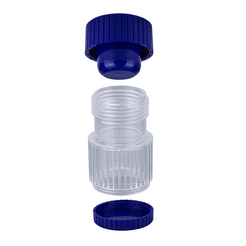 Handheld Pill Crusher and Grinder with Storage