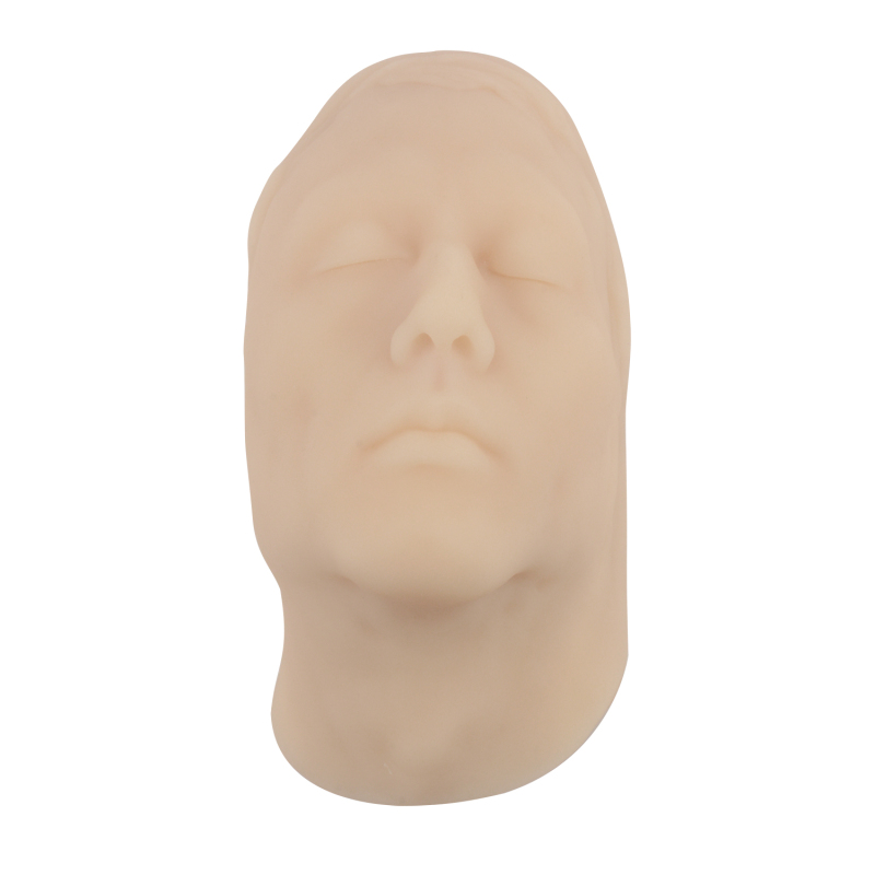 Silicone Mannequin Face Injection Training Model with Bone Inside