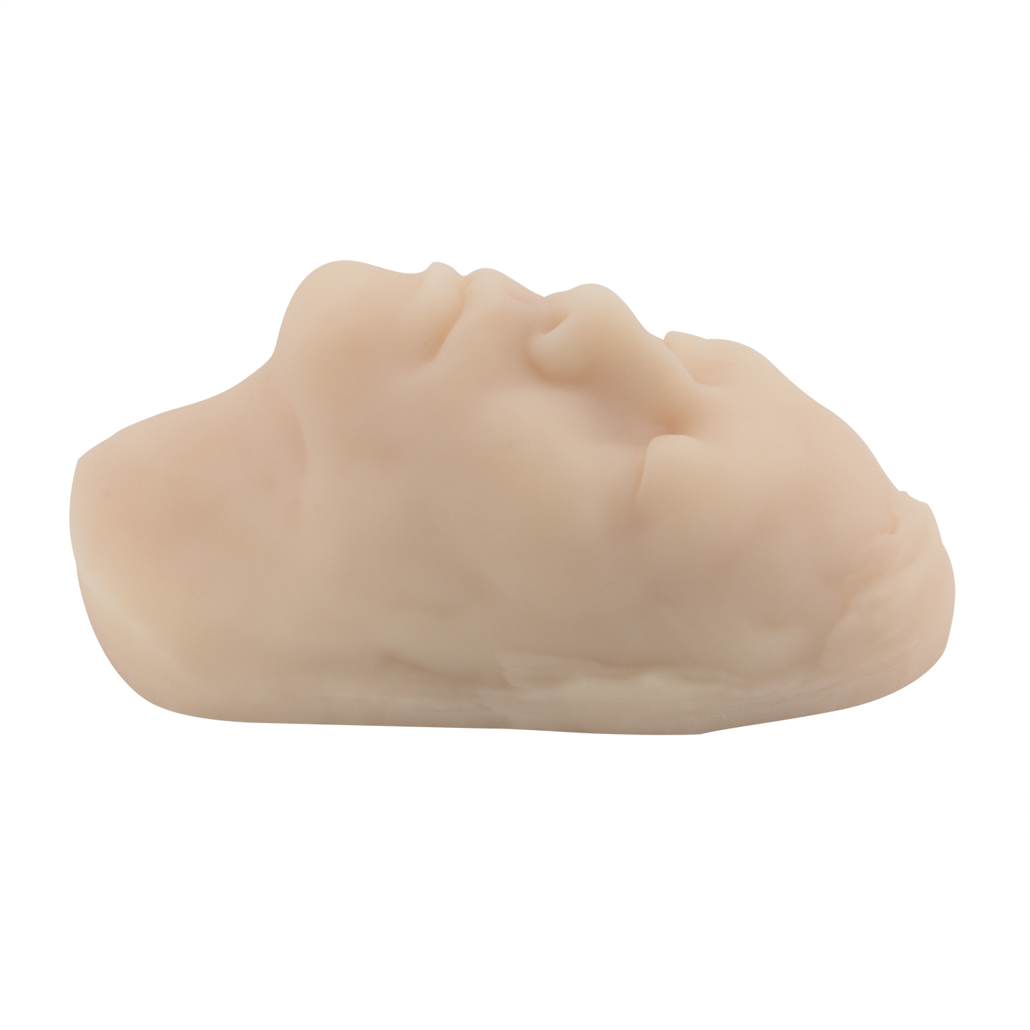 Silicone Mannequin Face Injection Training Model with Bone Inside