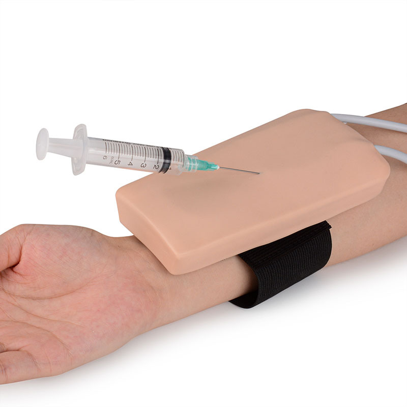 Wearable I.V. Injection Simulator for Venipuncture Course