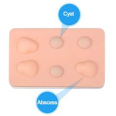 Incision & Drainage(I&D) Abscess and Cyst Simulated Skin Suture Pad