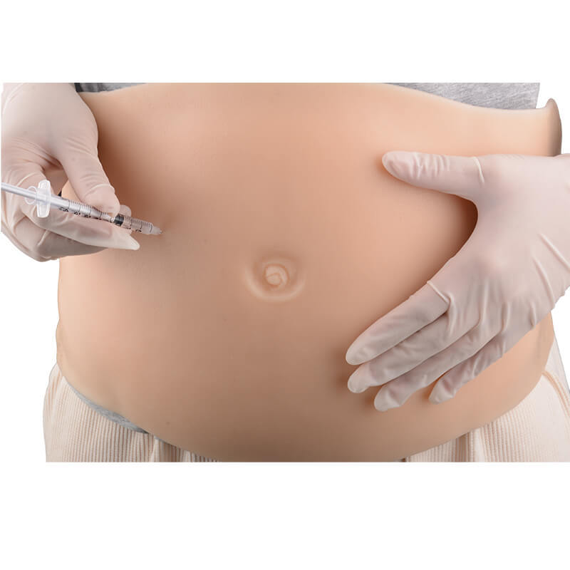 Wearable Belly Injection Simulator